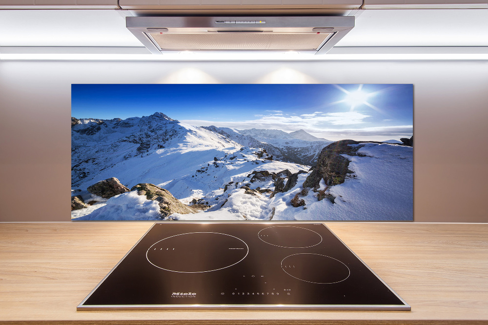 Cooker splashback Tatra peak