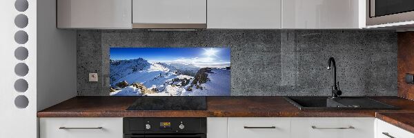 Cooker splashback Tatra peak