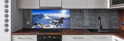 Cooker splashback Tatra peak