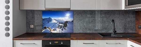 Cooker splashback Tatra peak