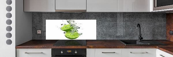 Cooker splashback Lime underwater