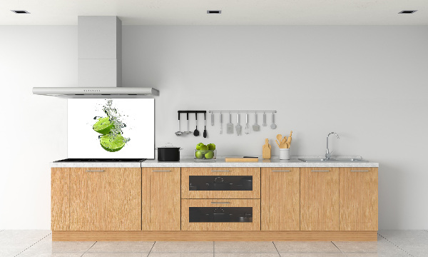 Cooker splashback Lime underwater