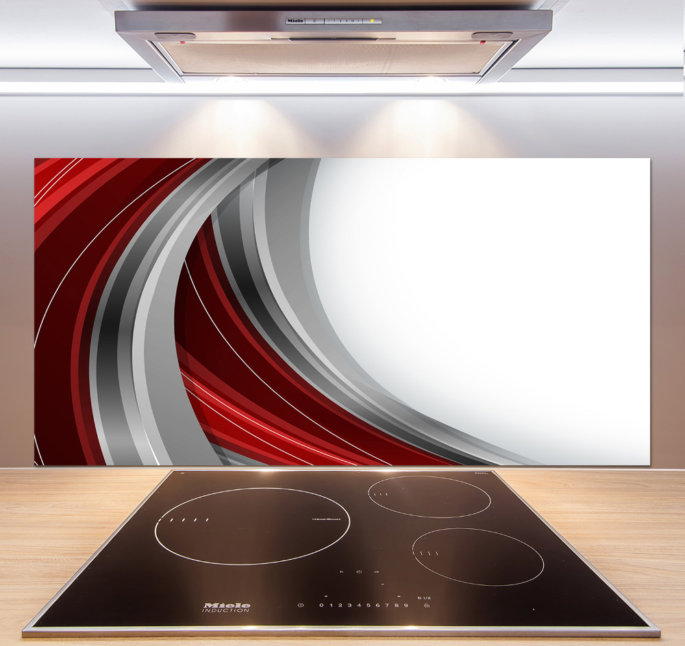 Cooker splashback Background waves