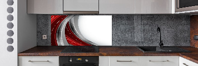 Cooker splashback Background waves