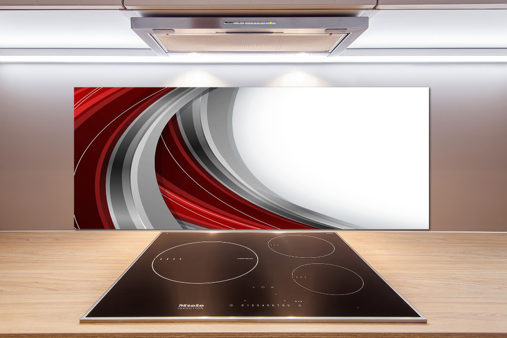 Cooker splashback Background waves