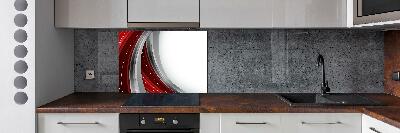 Cooker splashback Background waves