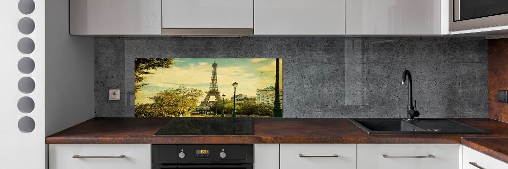 Cooker splashback Eiffel Paris tower