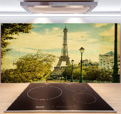 Cooker splashback Eiffel Paris tower