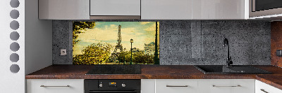 Cooker splashback Eiffel Paris tower