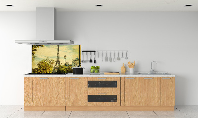 Cooker splashback Eiffel Paris tower