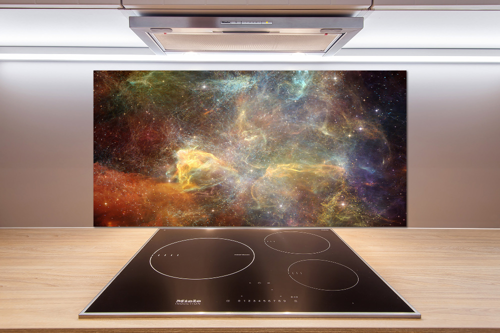 Cooker splashback Cosmos