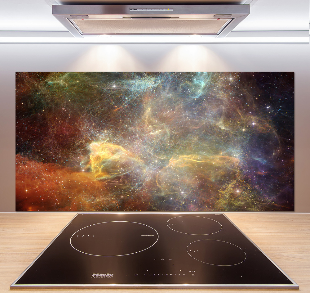 Cooker splashback Cosmos