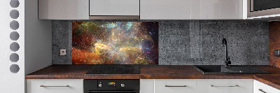 Cooker splashback Cosmos