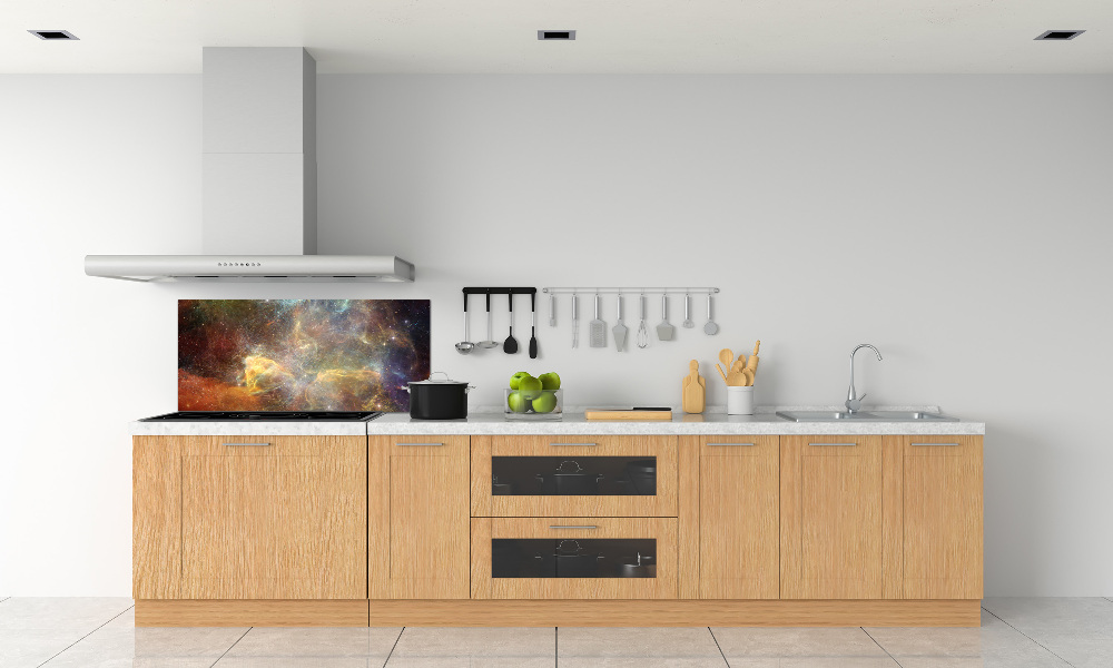 Cooker splashback Cosmos