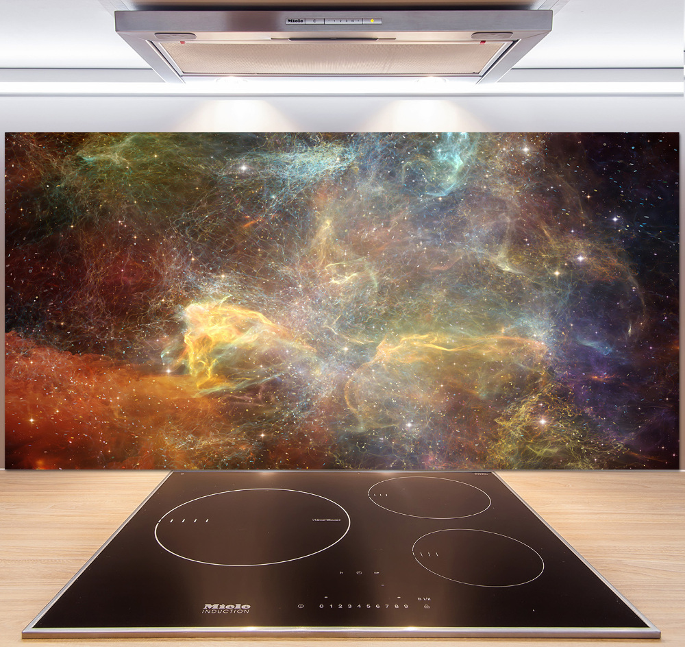 Cooker splashback Cosmos