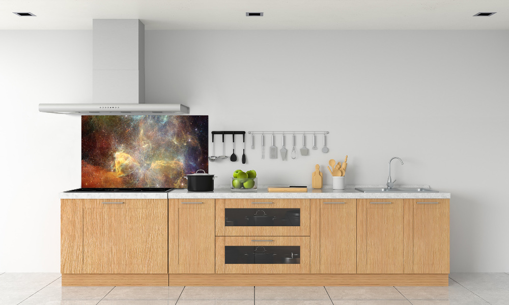 Cooker splashback Cosmos