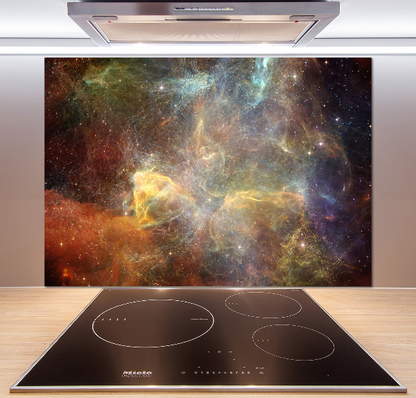 Cooker splashback Cosmos