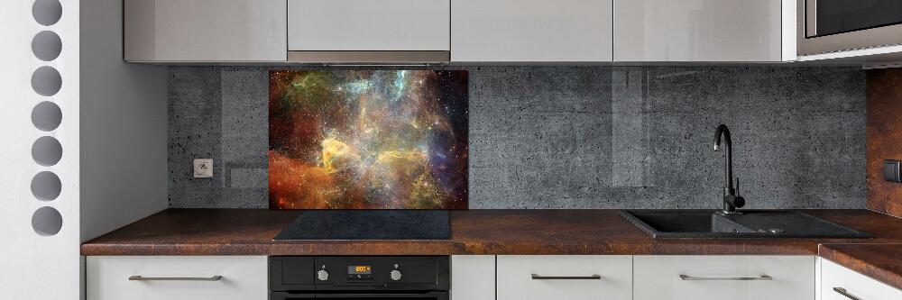 Cooker splashback Cosmos