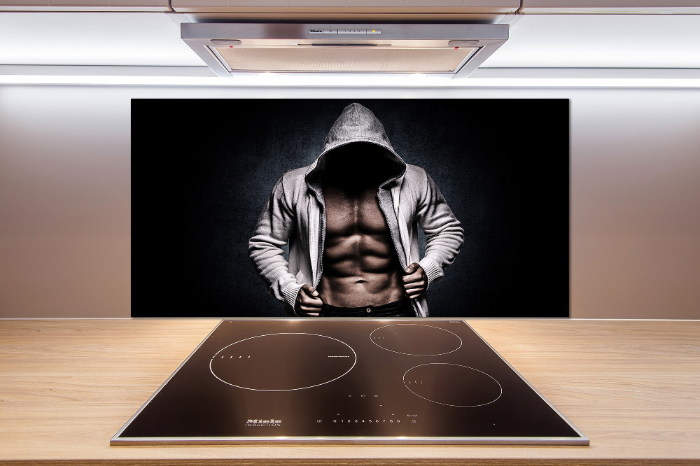 Cooker splashback Muscle structure