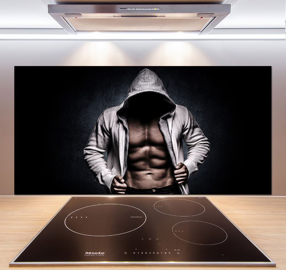 Cooker splashback Muscle structure