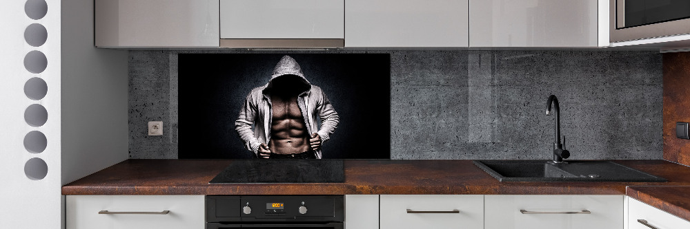 Cooker splashback Muscle structure