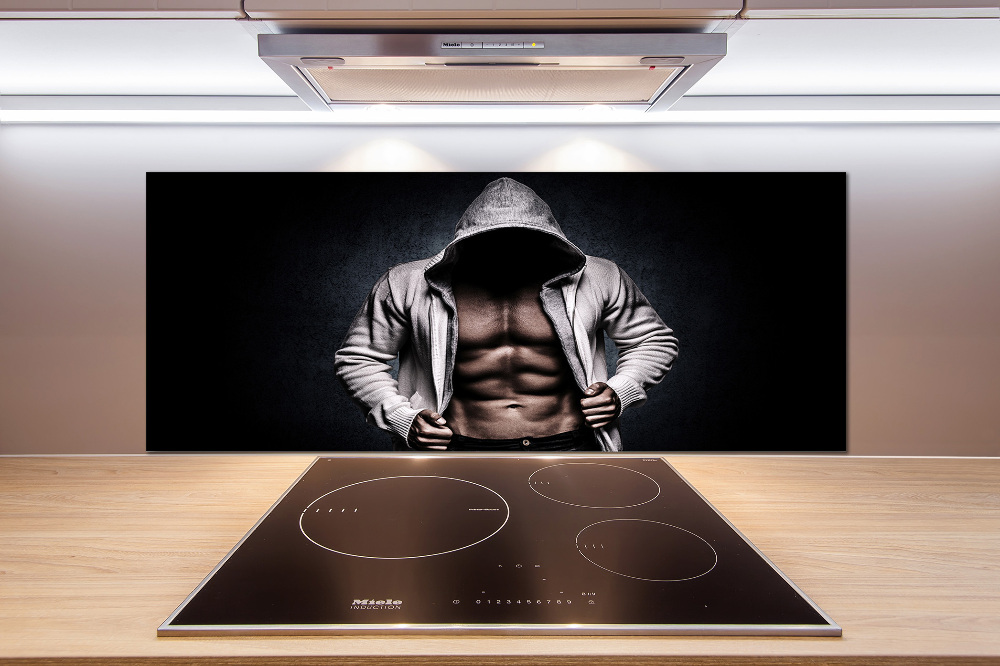 Cooker splashback Muscle structure