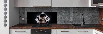 Cooker splashback Muscle structure