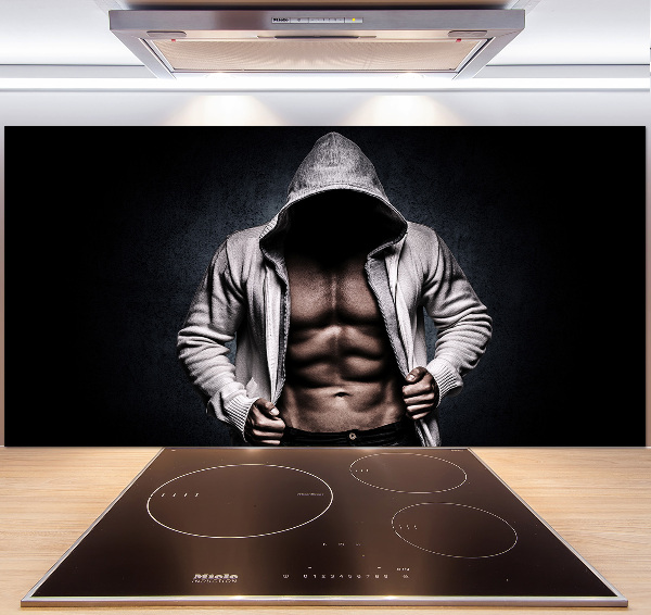 Cooker splashback Muscle structure