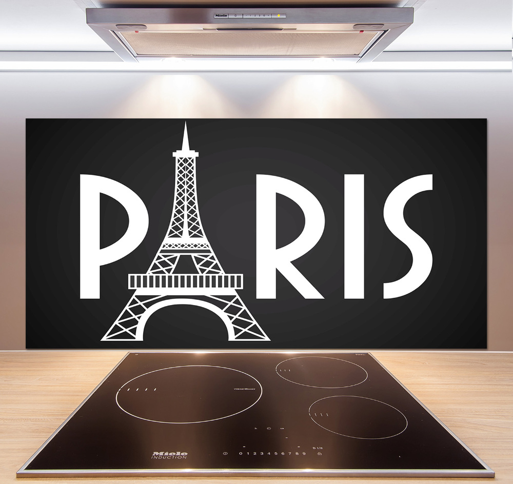 Cooker splashback Paris