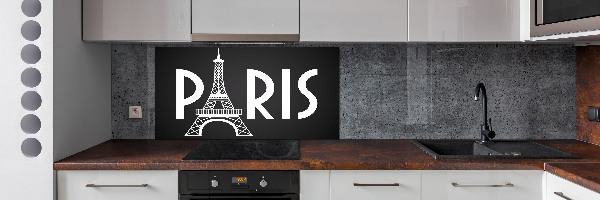 Cooker splashback Paris