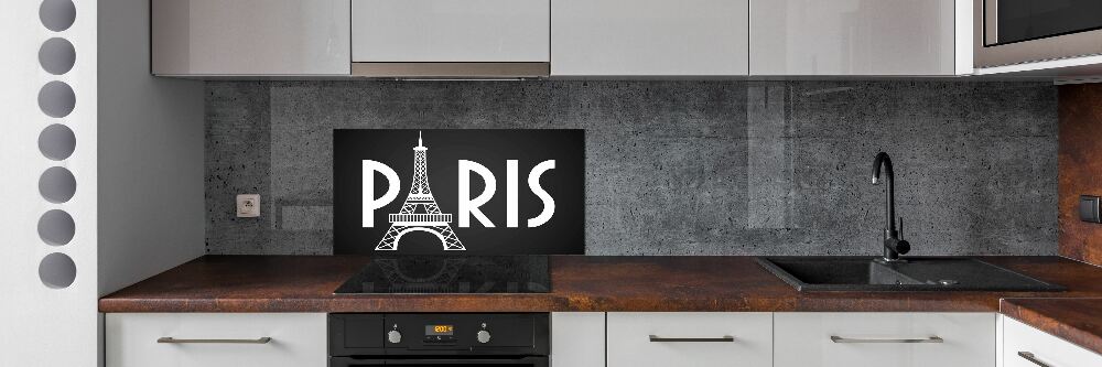 Cooker splashback Paris