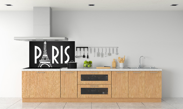 Cooker splashback Paris