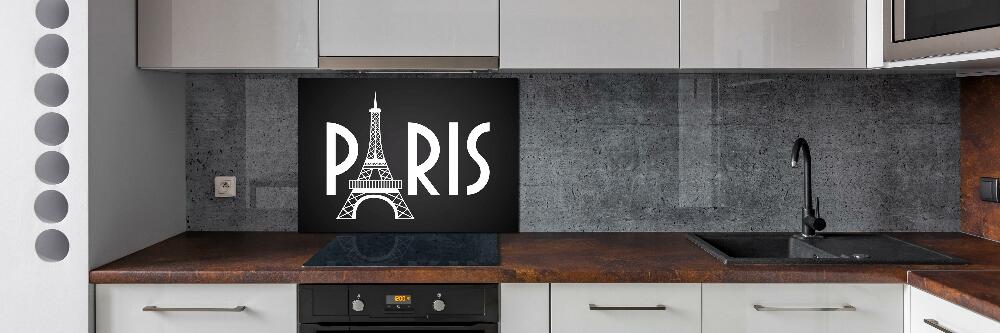 Cooker splashback Paris