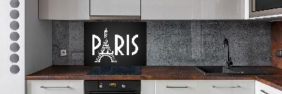 Cooker splashback Paris