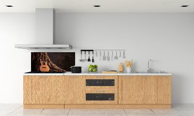 Cooker splashback Acoustic guitar