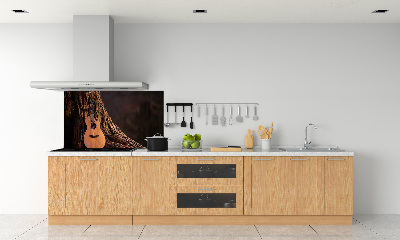 Cooker splashback Acoustic guitar