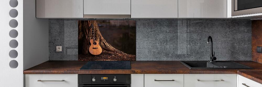 Cooker splashback Acoustic guitar