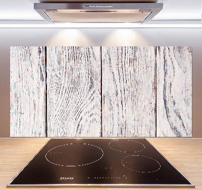 Cooker splashback Wooden wall