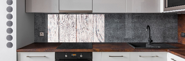 Cooker splashback Wooden wall