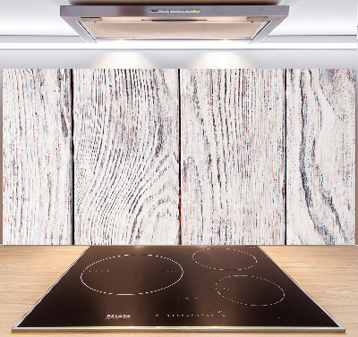 Cooker splashback Wooden wall