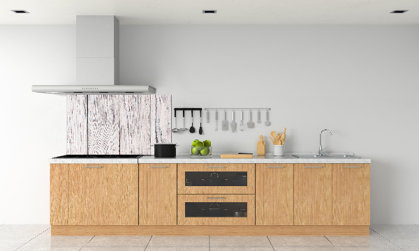 Cooker splashback Wooden wall