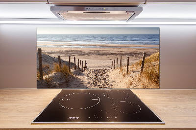 Cooker splashback Coastal dunes