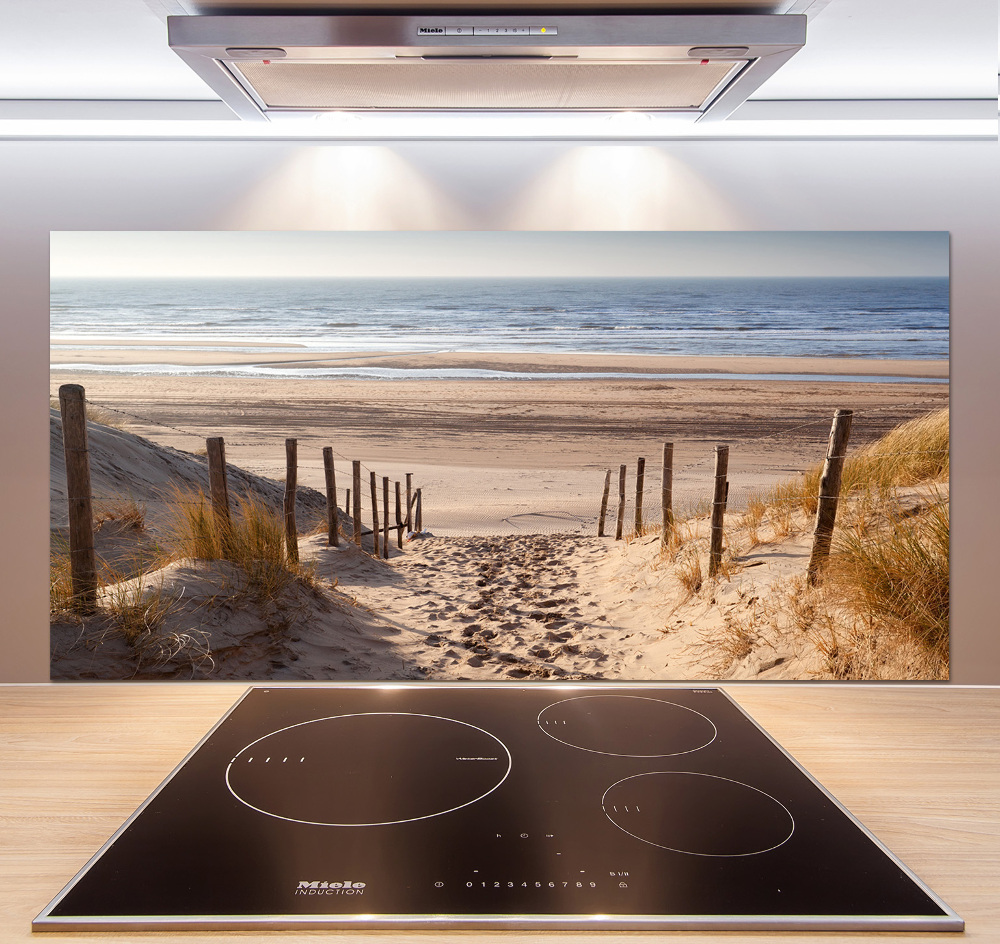 Cooker splashback Coastal dunes