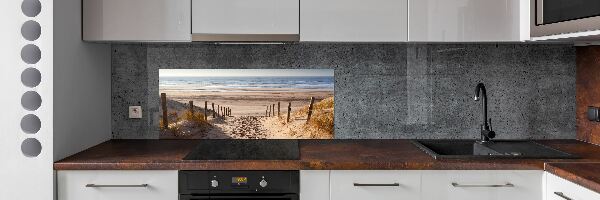 Cooker splashback Coastal dunes