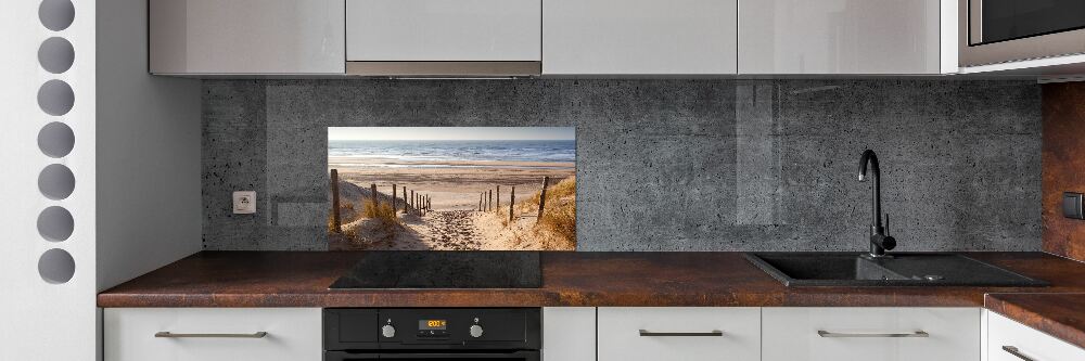 Cooker splashback Coastal dunes