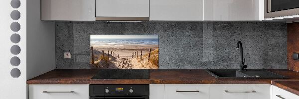 Cooker splashback Coastal dunes