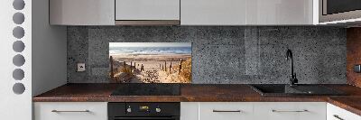 Cooker splashback Coastal dunes