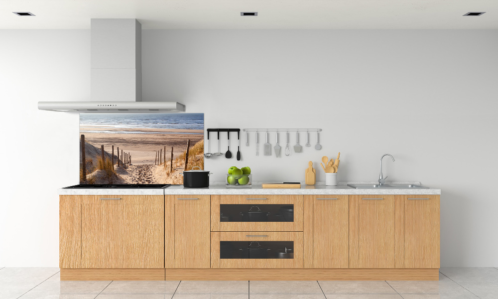 Cooker splashback Coastal dunes