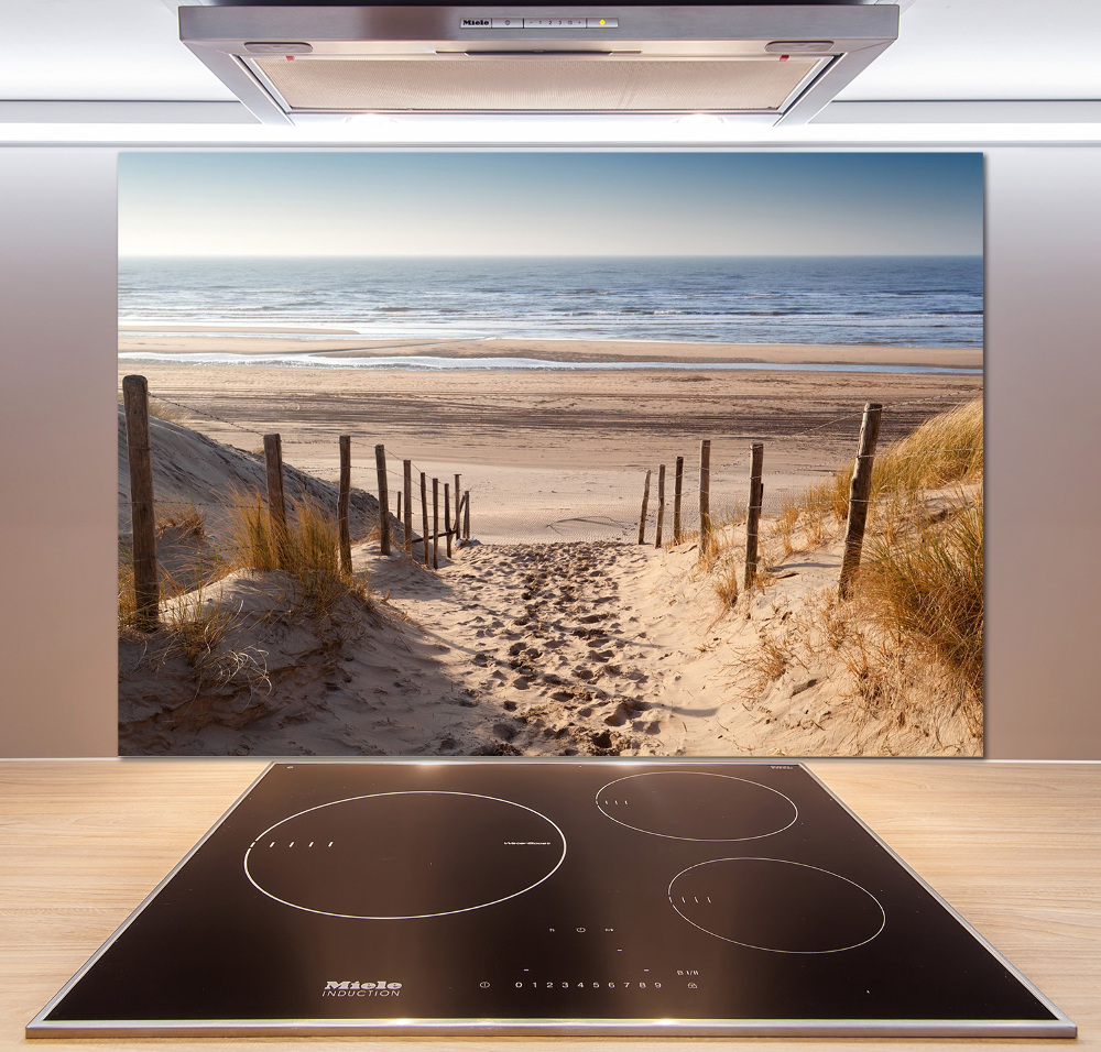 Cooker splashback Coastal dunes