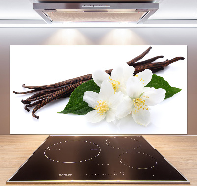 Cooker splashback Jasmine and vanilla